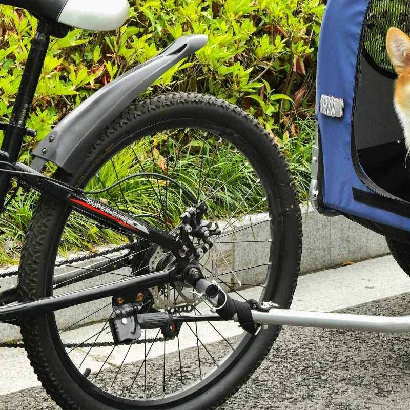 HOMCOM Pet Stroller Bike Bicycle Trainer Hitch Coupler Attachment Connector (Universal)
