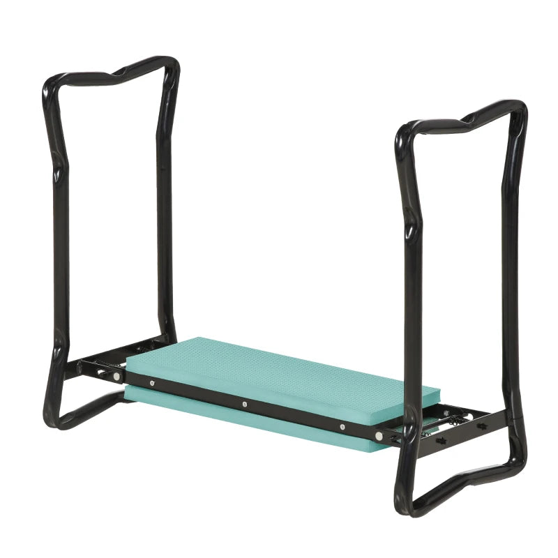 Garden Kneeler 2 in 1 Ergonomic Design Knee Pad Support Bench Foldable Outdoor
