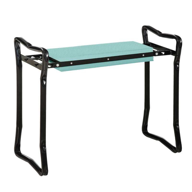 Garden Kneeler 2 in 1 Ergonomic Design Knee Pad Support Bench Foldable Outdoor
