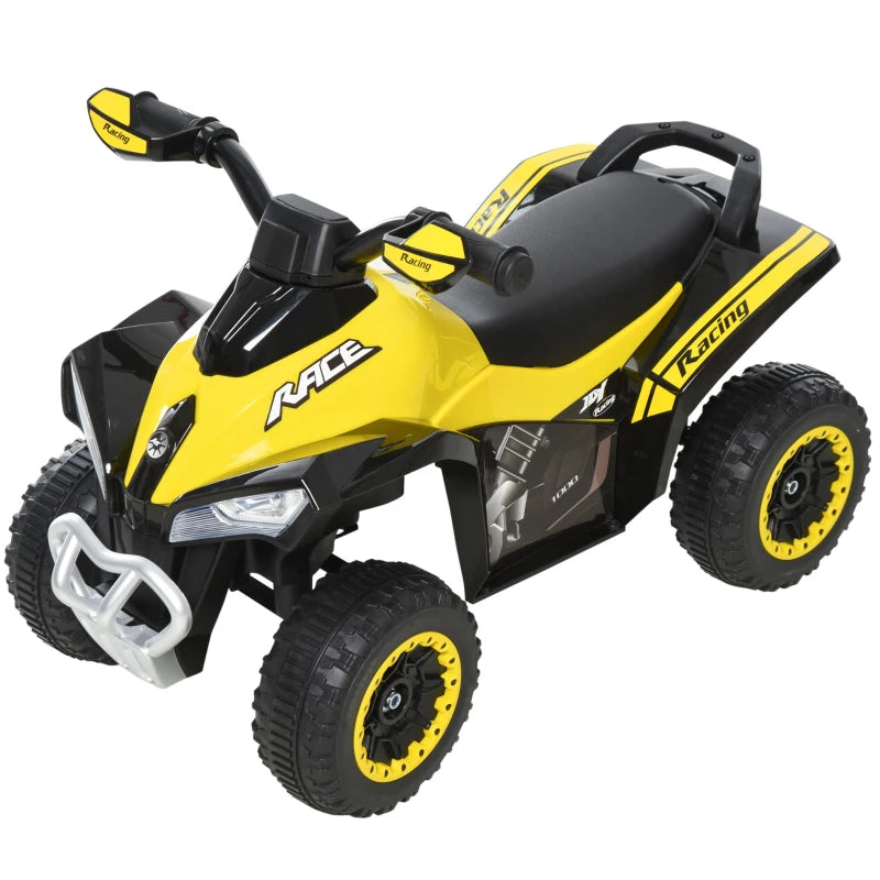 HOMCOM Toddler Kids Ride on Car, Foot To Floor Slider for 18-36 Months, Yellow