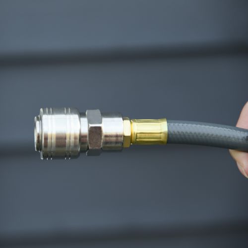 Retractable Air Hose Reel 10m+90cm Hose Diameter 3/8" 9.5 mm Hose Connector 1/4"