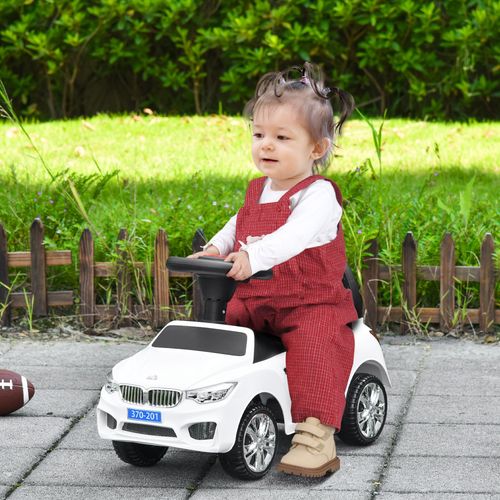 Homcom Ride on Car Baby Toddler Foot to Floor Sliding Car | 18-36 Months White